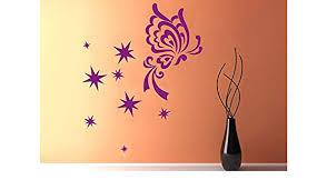 With the right choice of color, you can transform your bedroom into a nice looking room. Buy Gallerist Diy Wall Painting Stencils Morden Butterfly Design Wall Stencils For Wall Painting 5 Pieces Stencil Size 22x30 Inches Reusable Online At Low Prices In India Amazon In