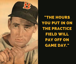 Is hitting baseballs considered practice?