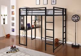 Due to lighting and monitor this versatile loft bunk includes a full size upper bunk and a study desk unit underneath. Metal Bunk Bed With Desk Ideas On Foter