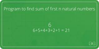 Sum Of Natural Numbers Using Recursion Geeksforgeeks