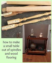 Diy Spindle Table My Repurposed Life Rescue Re Imagine Repeat Woodworking Projects Desk Wood Table Diy Repurposed Furniture