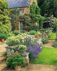 Pretty Cottage Garden Border Ideas 30 Craft And Home Ideas Cottage Garden Cottage Garden Design Beautiful Gardens