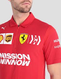 Find all your official event merchandise and favourite team wear all in one place Ferrari F1 Polo Shirt 38e156