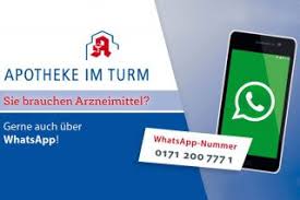 Maybe you would like to learn more about one of these? Whatsapp Servicenummer Apotheke Im Turm