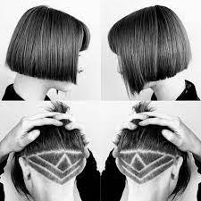 Undercut Frisuren Kurze Haare Geometrisch Muster Rasieren Jpg 750 750 Modische Frisuren Frisuren Haarschnitte Kurzhaarfrisuren