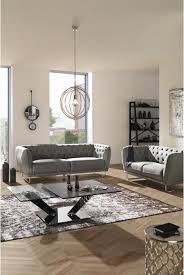 Chesterfield sofa gebraucht, chesterfield sofas und sessel, 3er sofa grau, sofa sofa möbel Couch Set In Grau Bestehend Aus Zweisitzer Und Dreisitzer Sitzgarnitur Wohnzimmer Sitzen