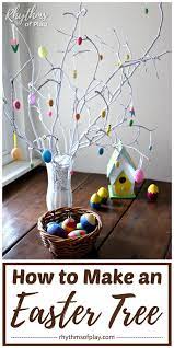 Is it possible to make a diy easter tree? Easter Egg Tree Tradition Ideas How To Make An Easter Tree Rop