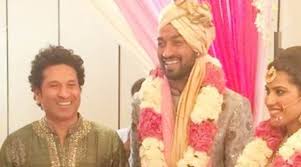 He plays for the indian national team and for rajasthan royals in the indian premier league and also for saurashtra in. Hardik Pandya Welcomes Sachin Tendulkar At Brother Krunal S Wedding Watch Video Sports News The Indian Express