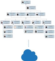 Four Types Of Organizational Charts Functional Top Down