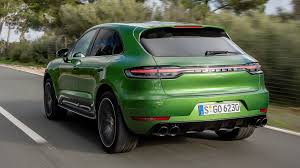 2019 Porsche Macan S Color Mamba Green Metallic Rear Wallpapers 3 Newcarcars
