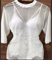 Camisa Branca Para Fim De Ano 38 Curtidas 9 Comentarios Moda Feminina Blauszteinstore No Instagram Blusa Tule Transparente Disp Looks Vestido E Tenis Tops Femininos Estilo Menino