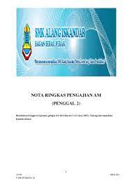 Kesejahteraan rakyat dengan lebih baik. Doc Nota Ringkas Pengajian Am Penggal 2 Nuryasmin Abdul Hassim Academia Edu