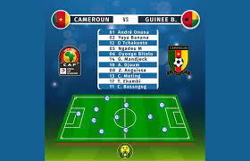 Cameroun Can 2019 Cameroun Vs Guinee Bissau Le 11 Entrant Des Lions Indomptables