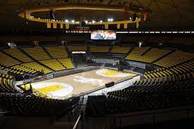 The Arena Auditorium Was Recently Named One Of The Top 8 College Basketball Courts In The Unite College Basketball Courts Stadium Architecture Basketball Court