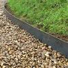 With a variety of sizes to choose from, steel edging gives you strength to stand up to the most demanding applications and flexibility for creative design possibilities. 1