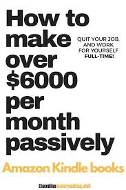 Tips To Earn Passive Income By Creating And Marketing Ebooks To Kindle It Used To Be That Getting A Bo Make Money On Amazon Ebook Marketing Amazon Kindle Books
