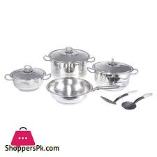 Buy Prestige Stainless Steel 9pcs Set 7001 At Best Price In Pakistan Stainless Steel Steel Stainless