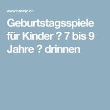Die ganze familie kann sich bei diesem spiel auf die suche nach dem täter machen. Geburtstagsspiele Fur Kinder 7 Bis 9 Jahre Drinnen Geburtstagsspiele Fur Kinder Geburtstagsspiele Kinder Geburtstag Spiele
