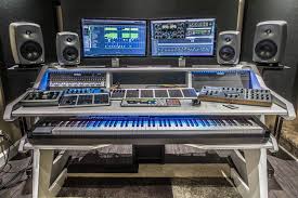 Acme furniture suitor music recording studio desk, black $305.00. Alexandre Leblanc Awesome Studio Recording Studio Design Studio Desk Home Studio Desk