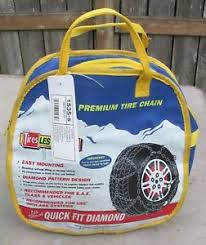 Details About Les Schwab 1535 S Quick Fit Diamond Pattern Tire Snow Chains New