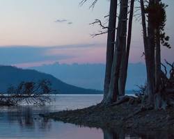 Yellowstone Lake in Yellowstone National Park