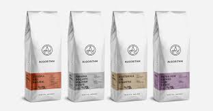 Https Www Behance Net Gallery 67041385 Algorithm Coffee Co Coffee Branding Coffee Packaging Branding Design Packaging