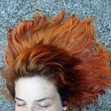 I Dyed My Whole Head With Koolaid And It Actually Worked Orange Hair Dye Kool Aid Hair Kool Aid Hair Dye