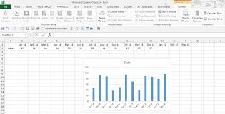 Excel Dynamic Range 12 Month Rolling Horizontal Chart