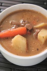 I wanted to stick with the same minimal seasoning with the stock for this soup, and simmer long and slow to bring out the best flavor without adding any other beef base. Leftover Roast Beef Stew Leftover Roast Beef Recipes Leftover Roast Beef Leftover Roast Beef Stew