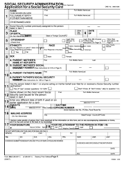 Sections 205(c) and 702 of the social security act allow us to collect the facts we ask for on this form. Application For A Social Security Card Printable Pdf Download