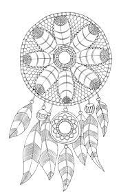 Wolves dream catcher coloring pages wolf dream catcher coloring pages for adults free size. Bohemian Dream Catcher Coloring Pages Novocom Top