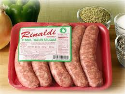 Italian sausage sandwich banner hot dog tenders chicken lemonade french fries. Rinaldi Foods Products