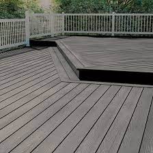 Trex decking brings your outdoor ideas to life. Elegance Premium Deck Board 16 Composite Mirage Grey Ulsdeckb16grey Rona
