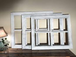 Rustic wall decor, farmhouse decor. Window Frame 4 Pane Or 6 Pane Vintage Farmhouse Window Pane Buy Online In Montenegro At Montenegro Desertcart Com Productid 58350928