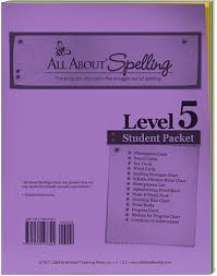 all about spelling level 5 student packet