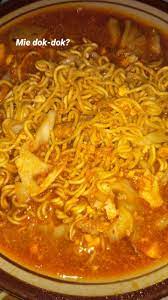 Mie Tek Tek Makanan Makanan Minuman Mie