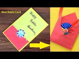 You may also combine different sized buttons to create some new design. Diy How To Make Rakshabandhan Card At Home Rakhi Card Rakshabandhan 2019 Youtube