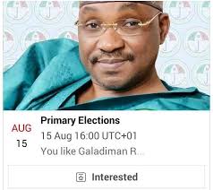 Primary election between now and September 2018. I need your help to win  our party ticket...