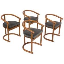 Brodi upholstered dining chair (set of 2) $334 ($167 per item) free shipping. Barrel Back Dining Chairs 19 For Sale On 1stdibs