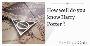 Spoilers extremely short results 30 questions section 1 (5 questions): How Well Do You Know Harry Potter