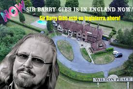 Sir Barry Gibb is in England now! Since last Friday, June 20, 2025, Sir  Barry and his wife, Lady Linda, have been in their home in England. The  mansion Sir Barry bought