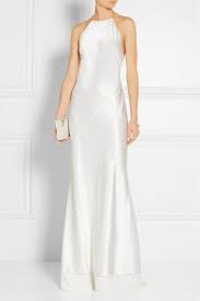Calvin Klein Collection Silk Satin Gown Satin Gown Calvin Klein Collection Gowns