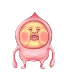 peach 図鑑 粘土 見つけた