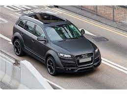 2015 Audi Q9 Pictures From The Top In Black Color Latzcars Black Audi Audi Q7 Black Audi