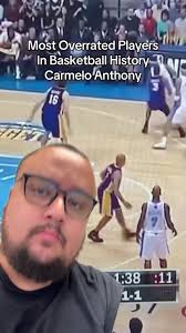 Carmelo Anthony Overrated