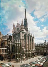 Sainte Chapelle Exterior Paris France Rayonnant Gothic 1239 1248 Built By King Louis Ix Of France To House The Cro Parisian Architecture Paris Cathedral