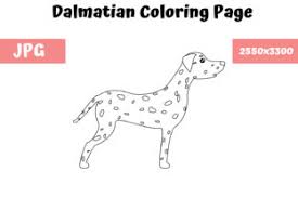 This collection includes mandalas, florals, and more. Dalmatian Coloring Page For Kids Grafico Por Mybeautifulfiles Creative Fabrica