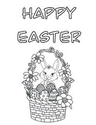 Decorative easter egg coloring page from easter eggs category. Easter Basket Coloring Page Worksheets Teaching Resources Tpt