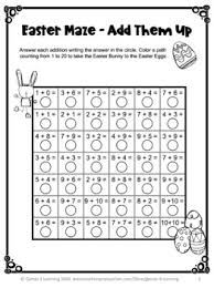 Math for 5th graders is all about arithmetic, algebra, statistics geometry and more. Free Easter Math Activities Easter Math Mazes Easter Math Worksheets