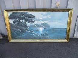 ✔ no minimum ✈ fast worldwide shipping. Large Print Moonlight Over Capri Casati Measures Live And Online Auctions On Hibid Com